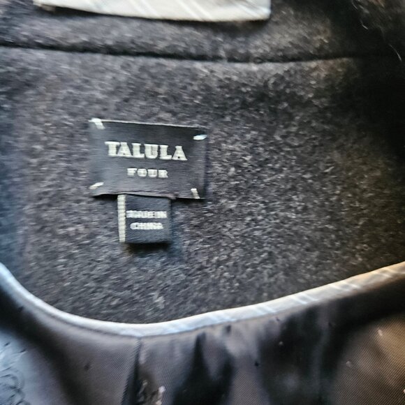 Aritzia Talula Women's wool gray blazer jacket size 4 in excellent condition - Picture 4 of 8